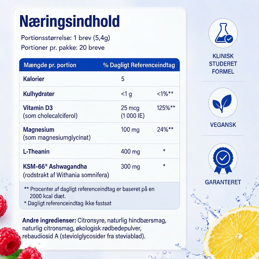 Afslappende drikkeblanding